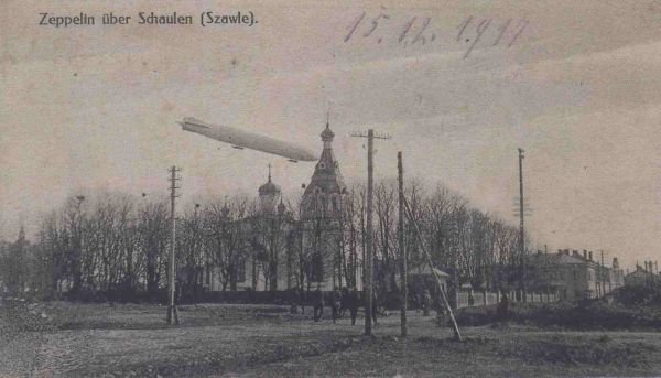 Vokiečių dirižablis, 1917.12.15.  FB Lietuva senose fotografijose nuotrauka