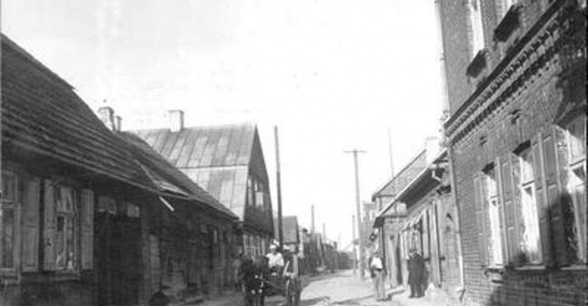 Buvusio žydų gyvenamojo kvartalo gatvė.